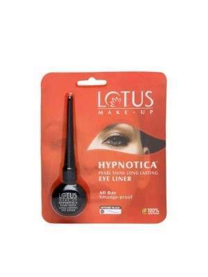 Lotus Herbals Make Up Hypnotica Pearl Shine Long Lasting Intense Black Eye Liner H2