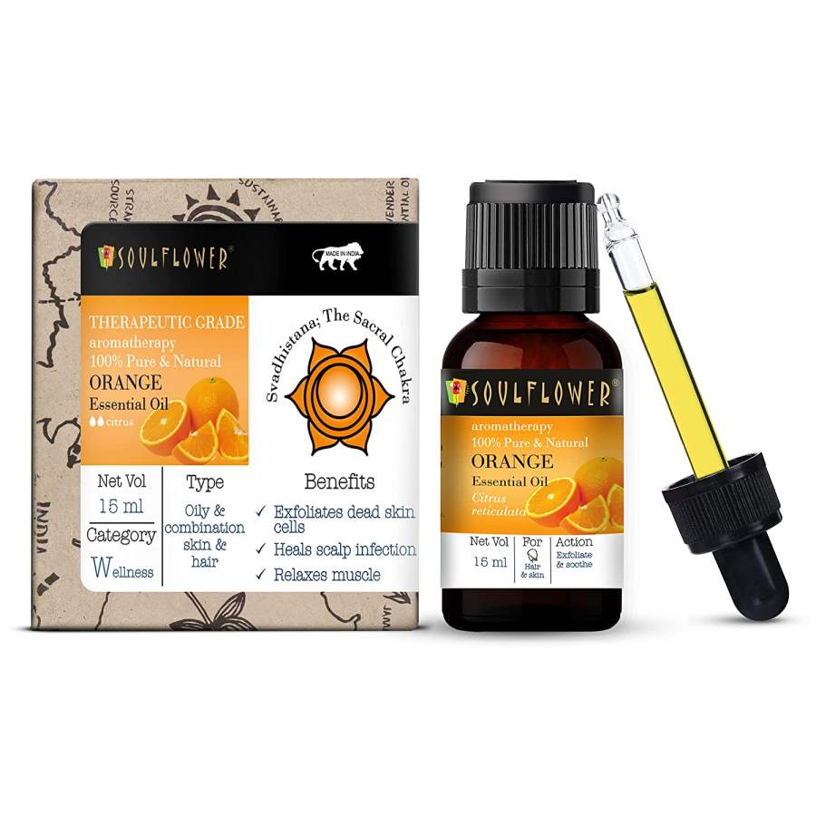 Soulflower Orange Essential Oil