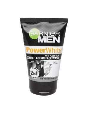 Buy Garnier Men Power White Anti Pollution Double Action Face Wash