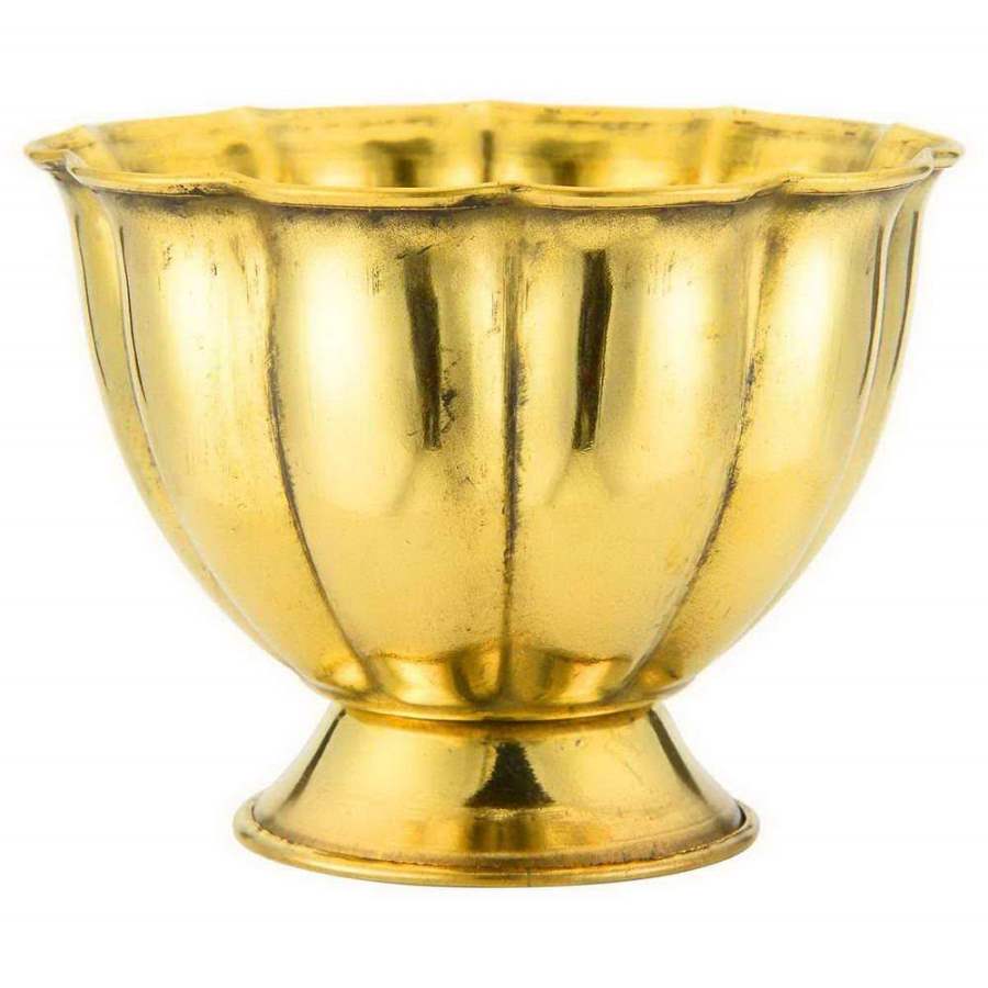 Buy Muthu Groups Brass Chandan Cup Lotus