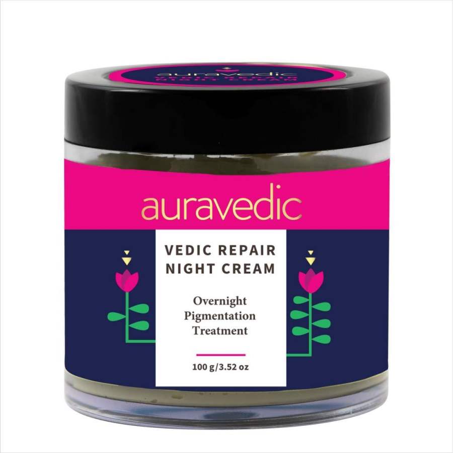 Buy Auravedic Vedic Repair Anti-Pigmentation Natural Night Cream