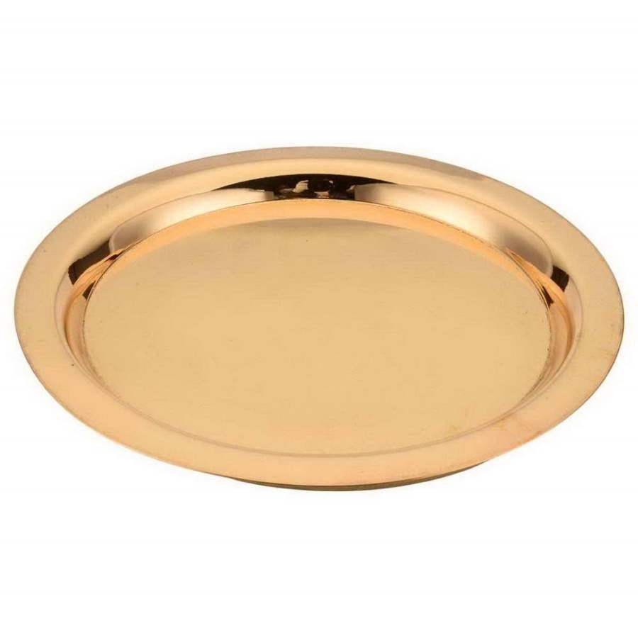 Buy Muthu Groups Copper Halwa Plate