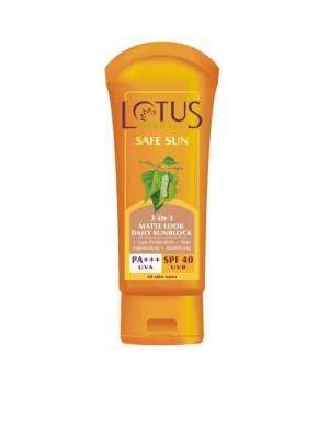 Buy Lotus Herbals Safe Sun Sunscreen SPF 40