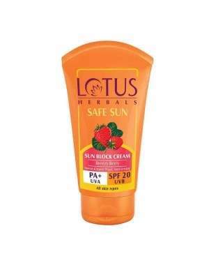 Lotus Herbals Breezy Berry Safe Sunscreen