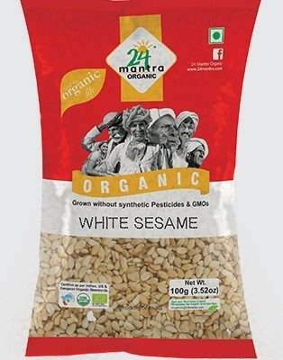 24 mantra White Sesame Seed