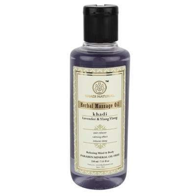 Buy Khadi Natural Lavender Ylang Ylang Massage Oil