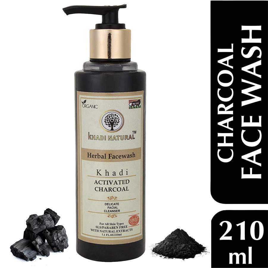 Buy Khadi Natural Activated Charcoal herbal face wash