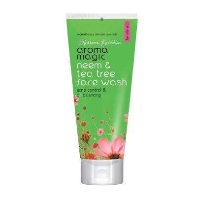 Aroma Magic Neem and Tea Tree Face Wash [ Acne Control and Oil Balancing ]