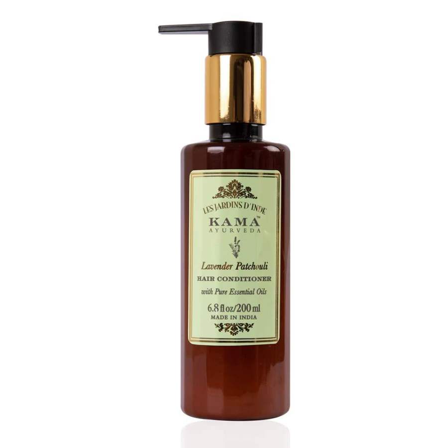 Kama Ayurveda Lavender Patchouli Hair Conditioner with Pure Essential Oils of Lavnder and Patchouli