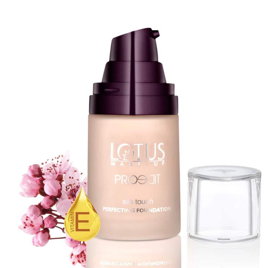 Buy Lotus Herbals Proedit Porcelain Silk Touch Perfecting Foundation SF 1