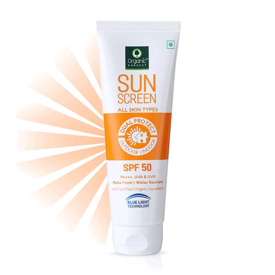 Buy Organic Harvest Sunscreen For All Skin SPF 50