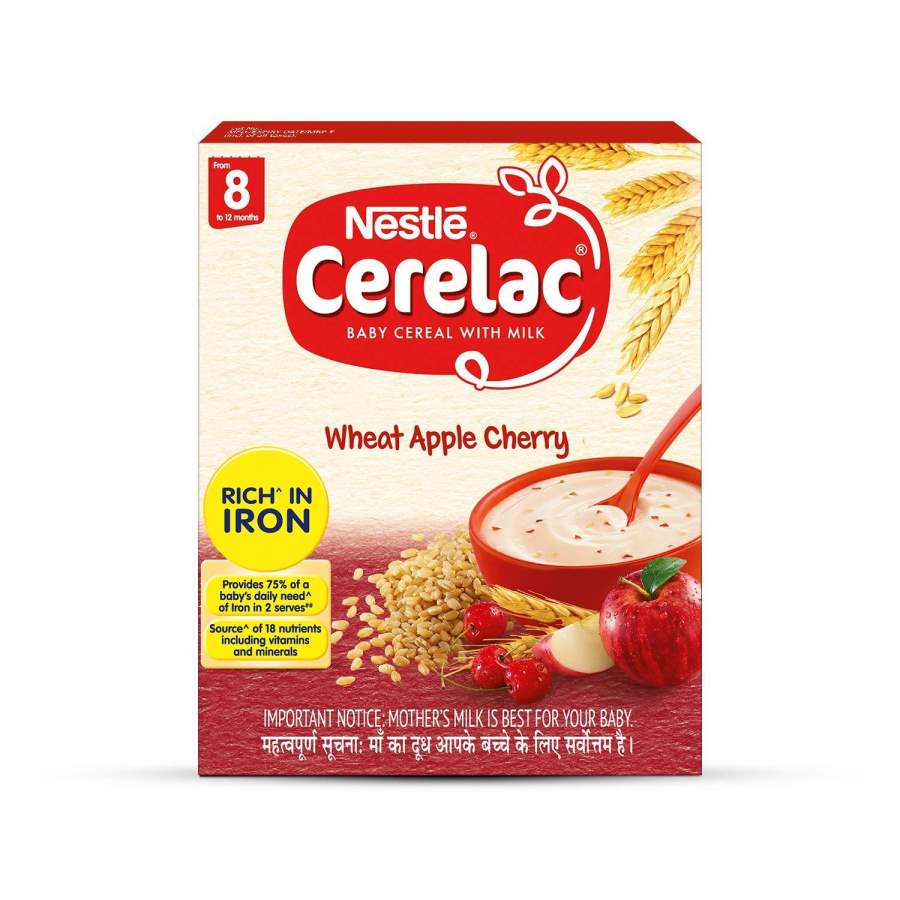 Nestle Cerelac Stage 2 Wheat Apple Cherry