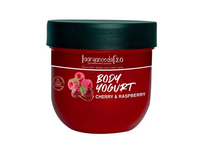 Buy Aaryanveda Body Yogurt - Cherry & Raspberry