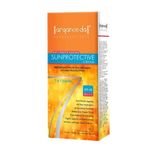 Buy Aaryanveda Anti Photo Ageing Sunprotective Matte Gel (SPF-40)
