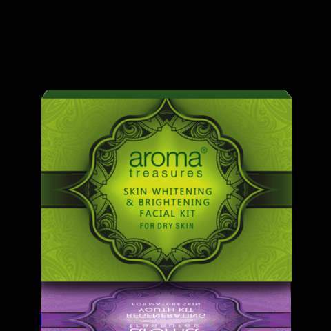 Buy Aroma Magic Aroma Treasures Skin Whitening & Brightening Facial Kit For Dry Skin