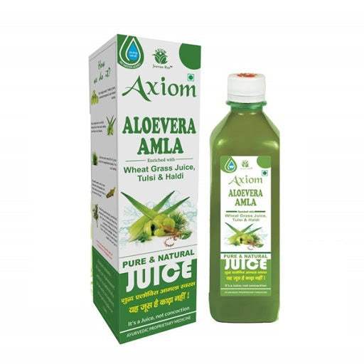 Buy Axiom Jeevan Ras Aloevera Amla Juice