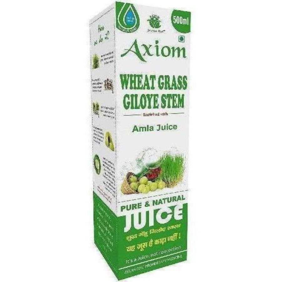 Axiom Jeevan Ras Wheat Grass Giloye Stem Juice