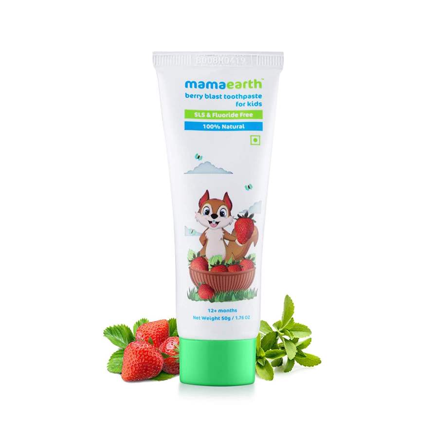 Buy MamaEarth Natural Berry Blast Kids Toothpaste