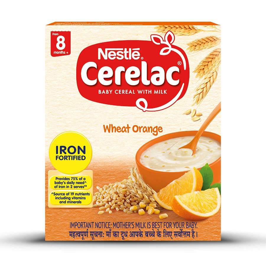Buy Nestle Cerelac Stage 2 Wheat Orange