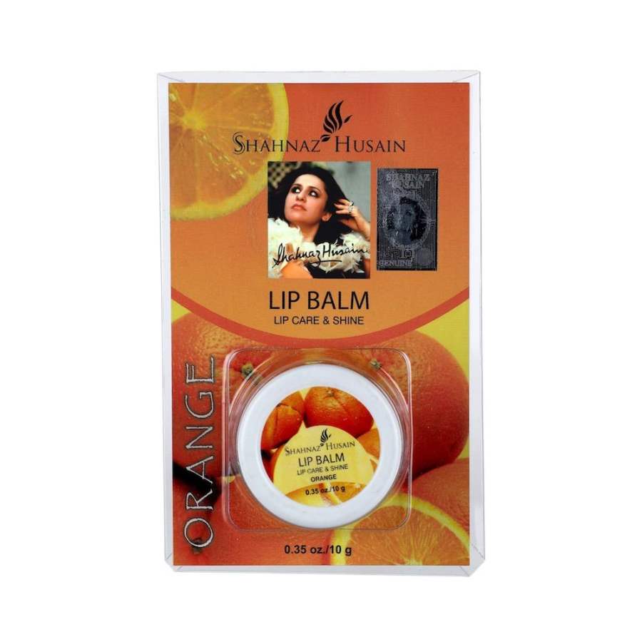 Shahnaz Husain Lip Balm Lip Care & Shine (Orange)