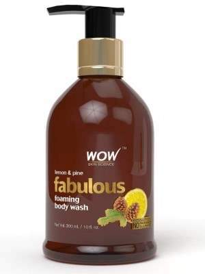 Buy WOW Skin Science Brown Lemon & Pine Foaming Body Wash