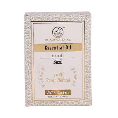 Khadi Natural Basil Essential Oil