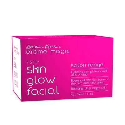 Buy Aroma Magic 7 Step Skin Glow Facial Kit Salon Range (All Skin Types)