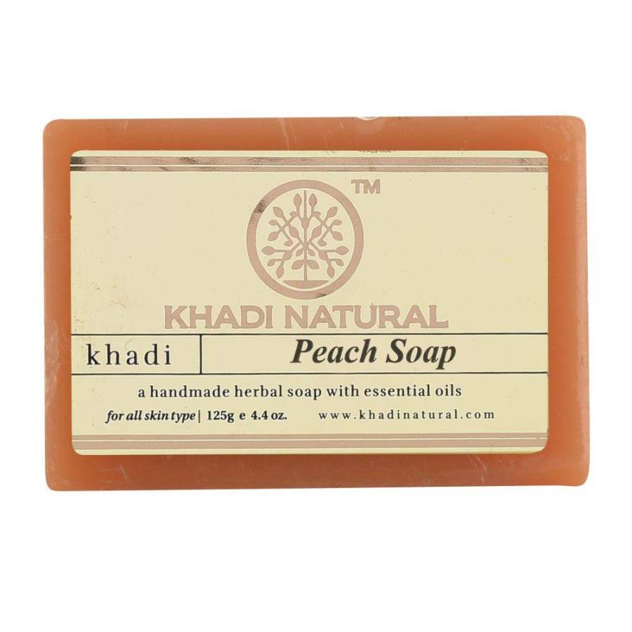 Buy Khadi Natural Peach Soap