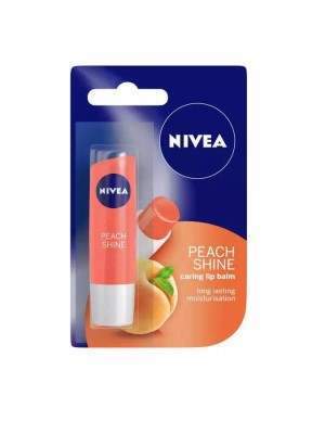 Buy Nivea Peach Shine Caring Lip Balm