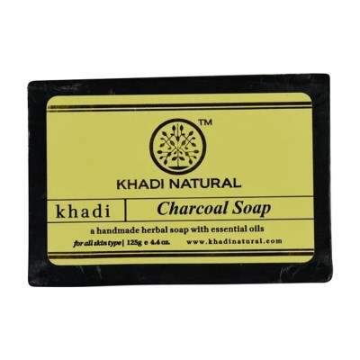 Buy Khadi Natural Charcoal Soap