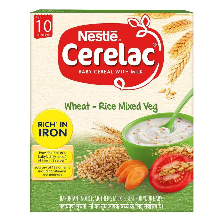 Buy Nestle Cerelac Stage 3 Wheat Rice Mixed Veg