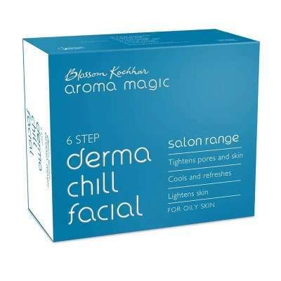 Aroma Magic 6 Step Derma Chill Facial Kit Salon Range (Oily Skin)