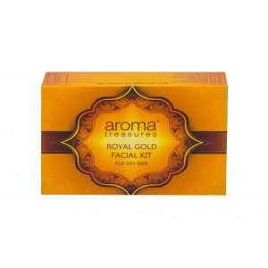 Aroma Magic Aroma Treasure Royal Gold Facial Kit For Dry Skin Single Time