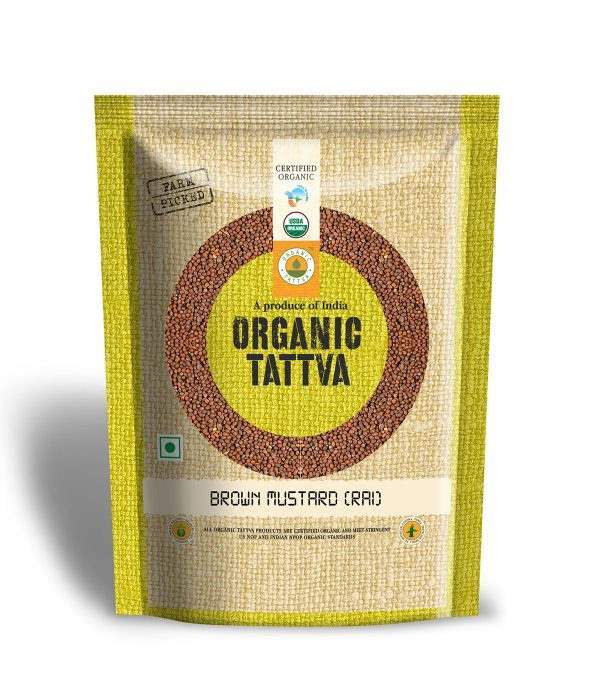 Buy Organic Tattva Brown Mustard (Rai)