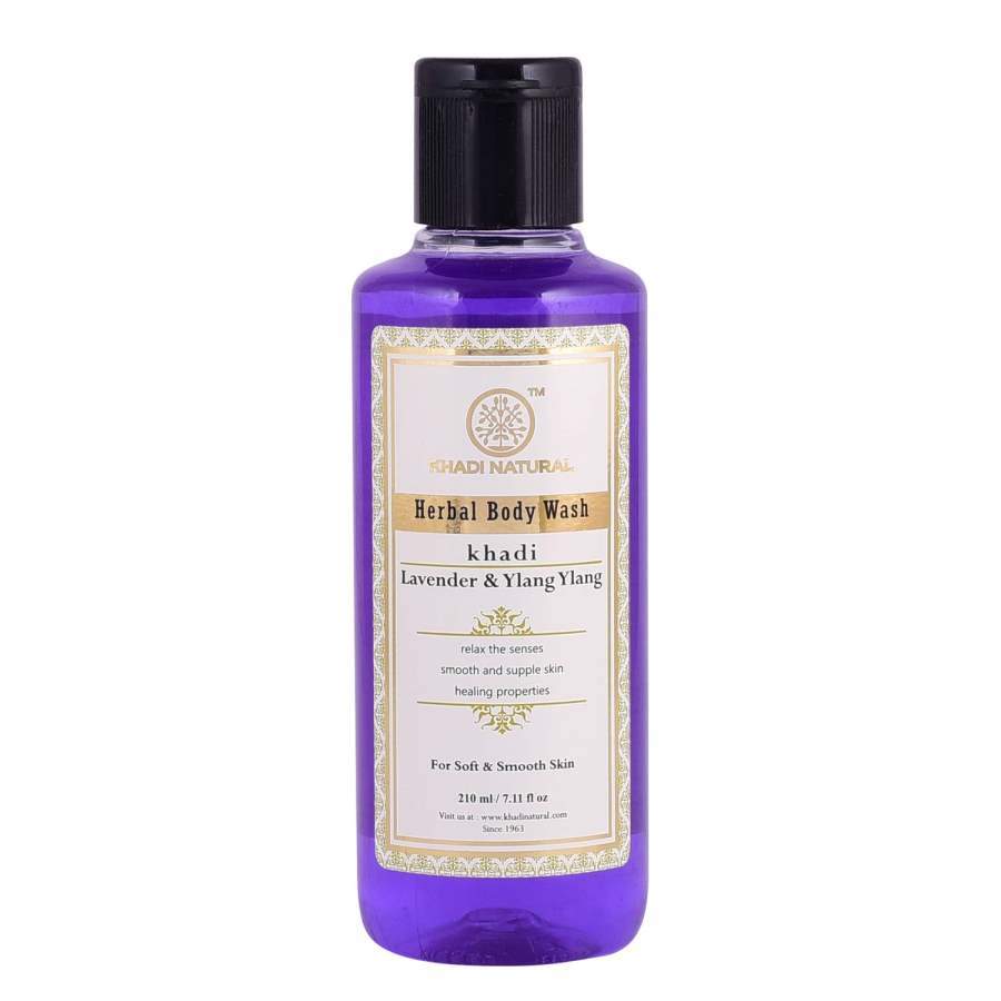 Buy Khadi Natural Lavender and Ylang Ylang Herbal Body Wash