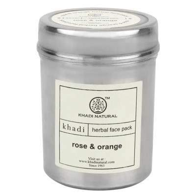 Buy Khadi Natural Rose & Orange Herbal Face Pack