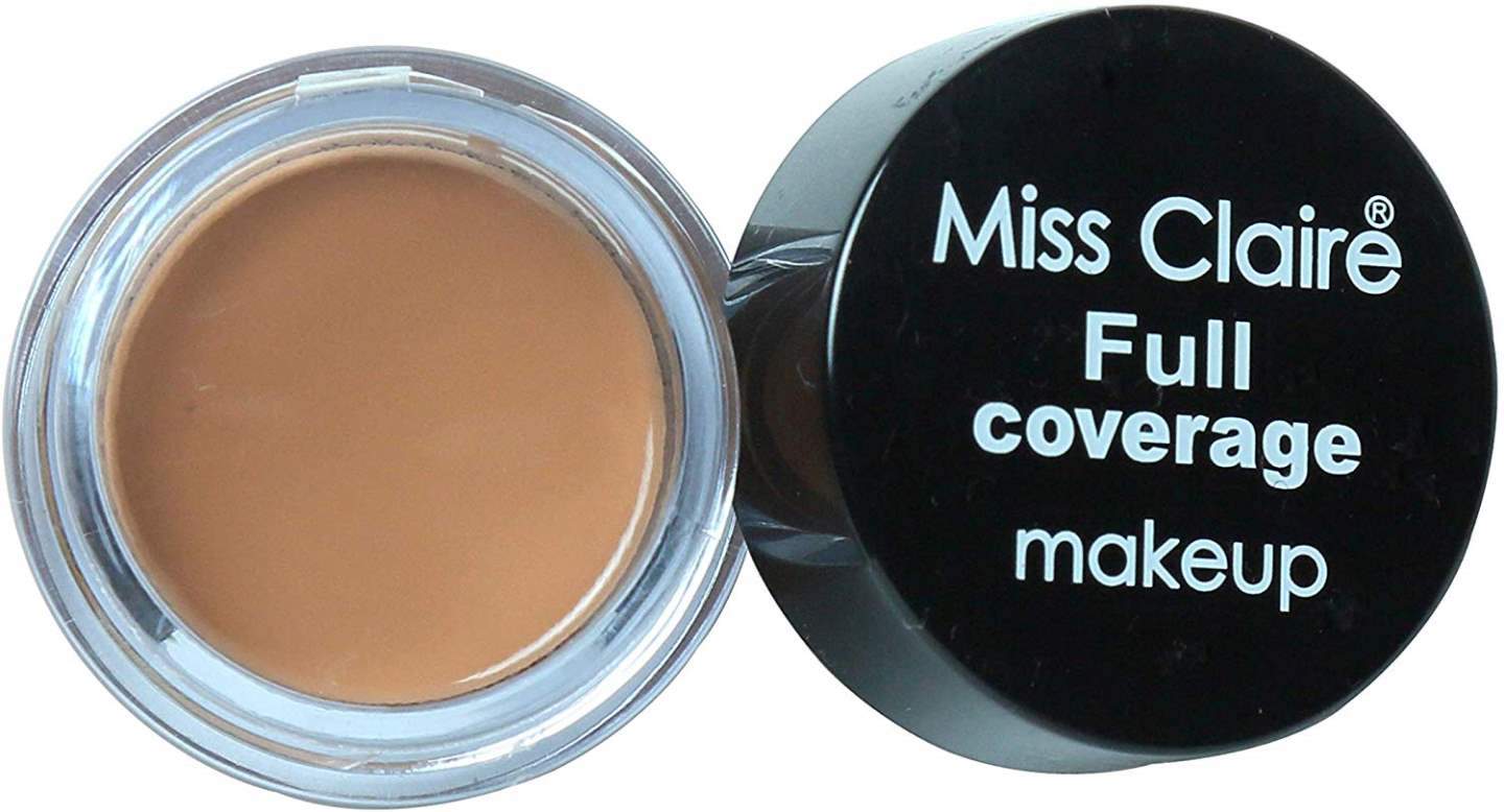 Miss Claire Full Coverage Makeup + Concealer #14, Brown
