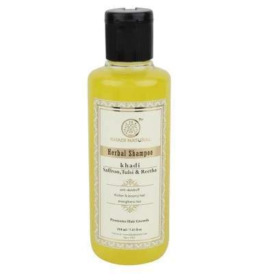 Khadi Natural Saffron, Tulsi & Reetha Herbal Shampoo