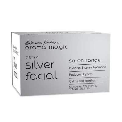 Buy Aroma Magic 7 Step Silver Facial Kit Salon Range