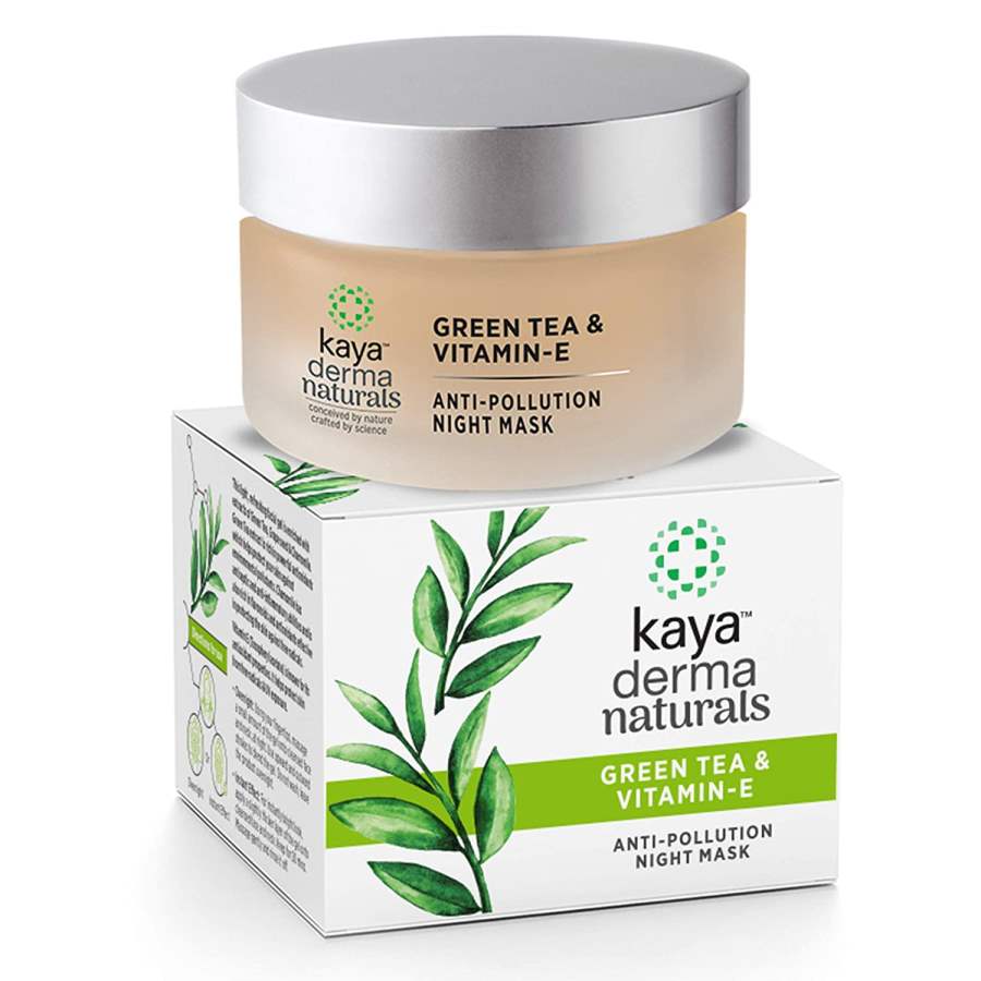 Buy Kaya Skin Clinic Green Tea and Vitamin E, Anti Pollution Night Mask