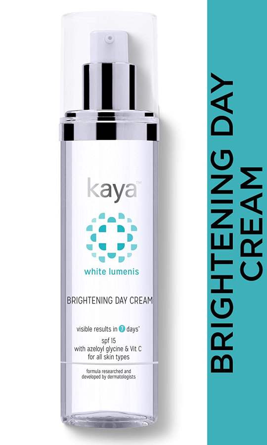 Buy Kaya Skin Clinic Brightening Day Cream, Daily Use Moisturizer SPF 15
