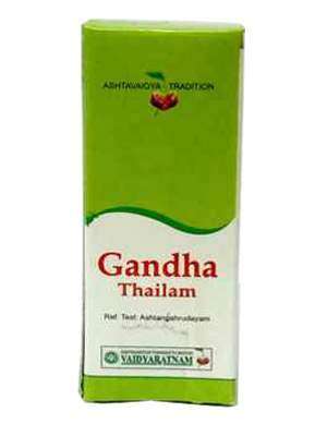 Buy Vaidyaratnam Gandha Thailam