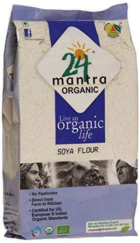 Buy 24 mantra Soya Flour