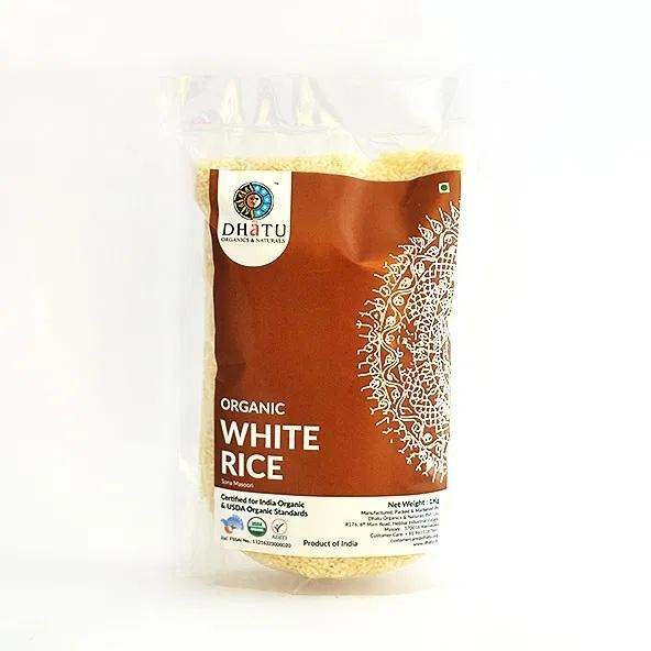 Dhatu Organics White Rice  Sonamasoori