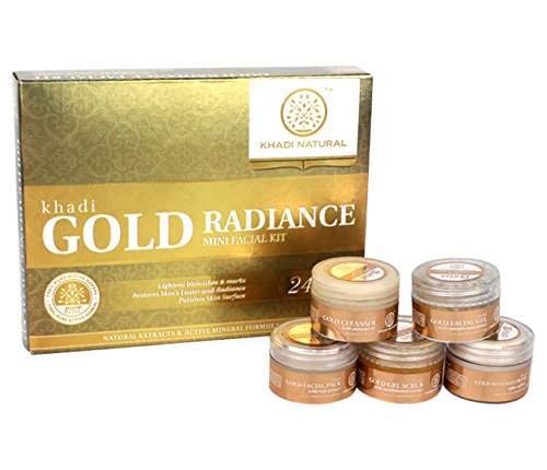 Khadi Natural Gold Mini Facial Kit