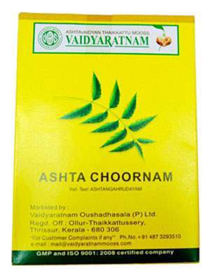 Buy Vaidyaratnam Ashtachoornam