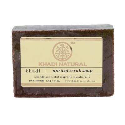 Buy Khadi Natural Apricot Scrub Soap