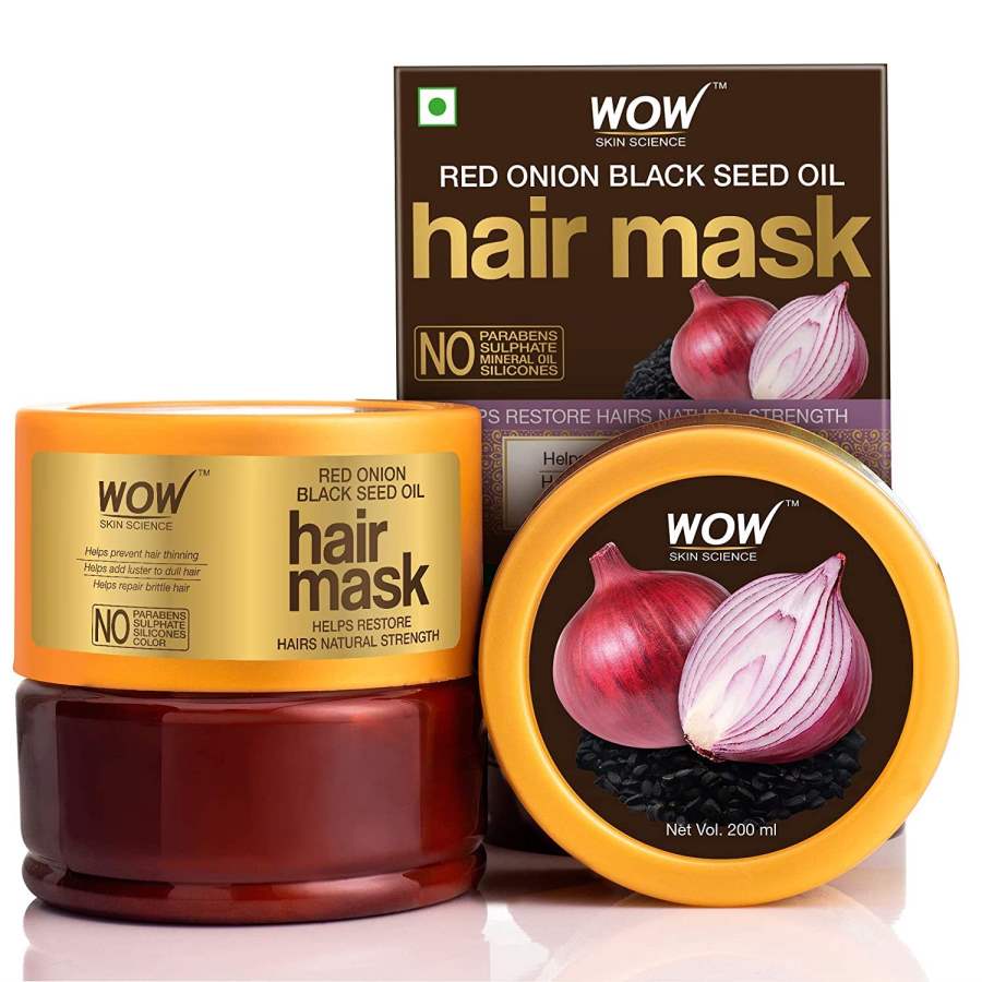 Buy WOW Skin Science Red Onion Black Seed Oil Hair Mask