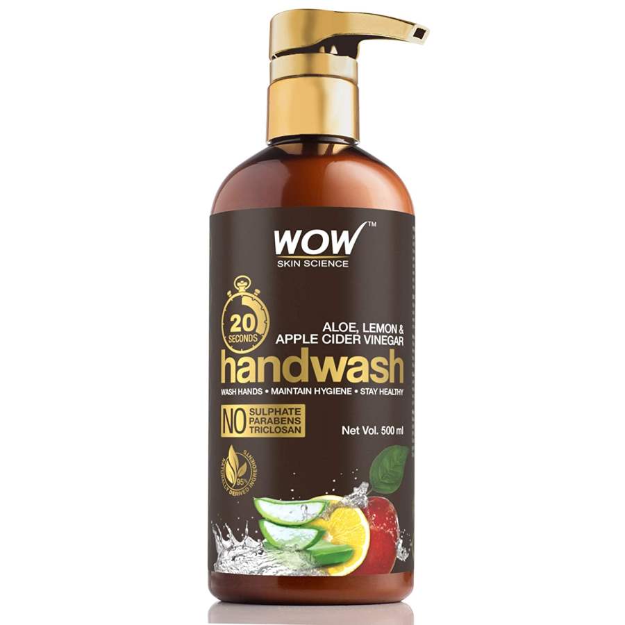 Buy WOW Skin Science Aloe, Lemon & Apple Cider Vinegar Handwash