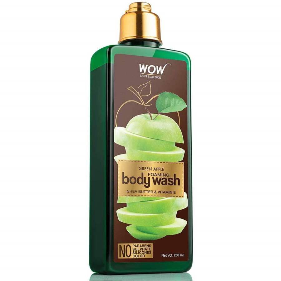 Buy WOW Skin Science Green Apple Foaming Body Wash